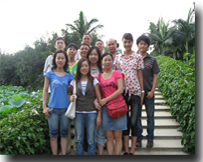 08年公司員工歡樂海南游